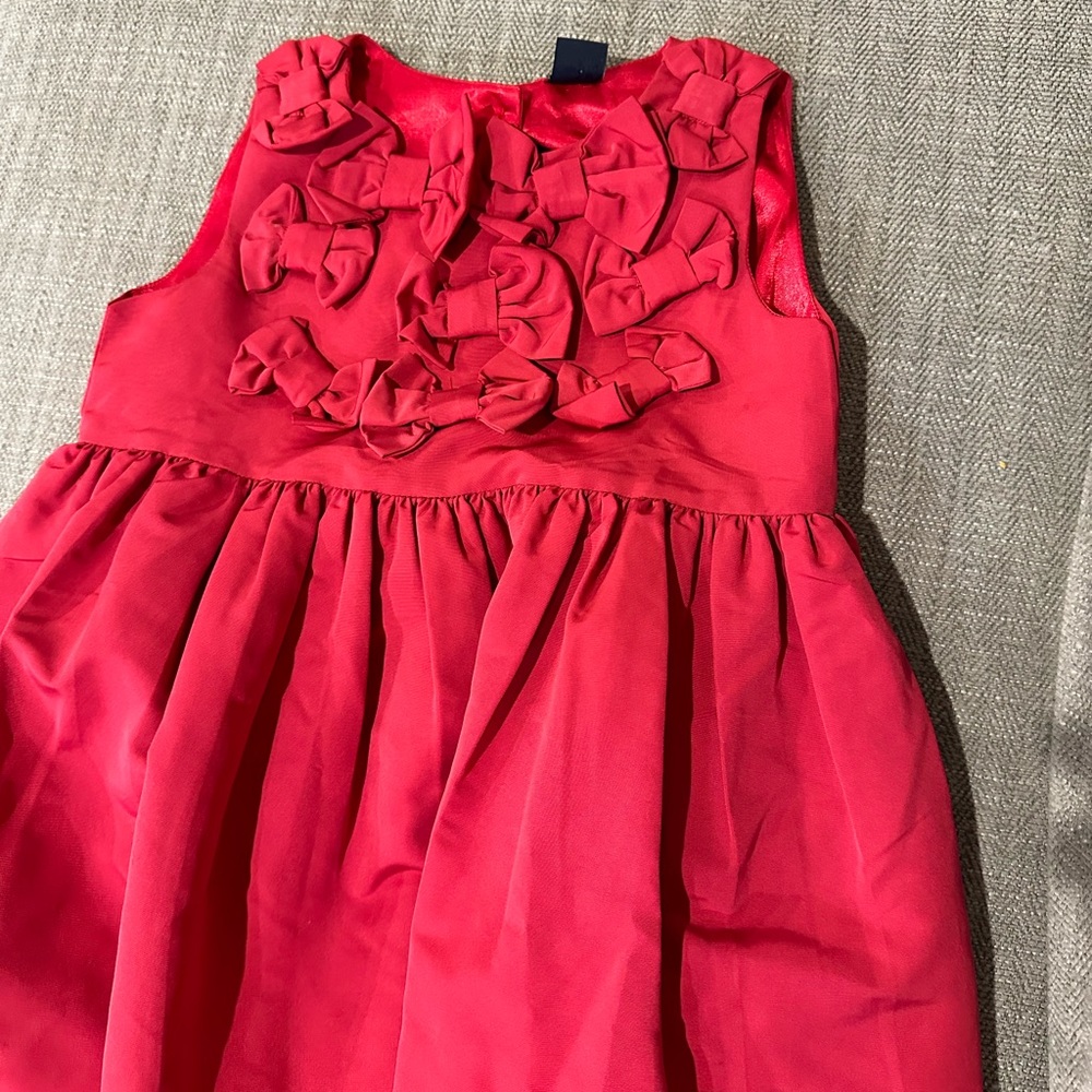 baby gap pink flare dress